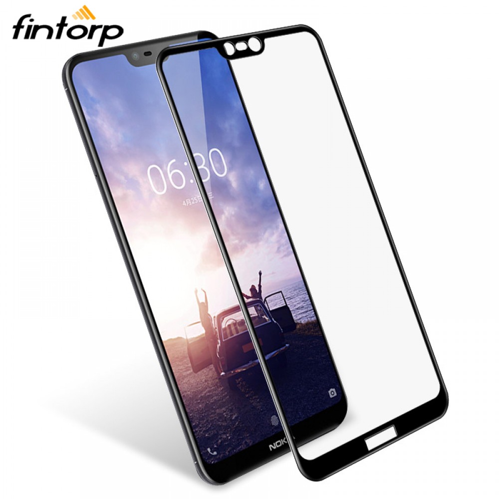 Fintorp Tempered Glass For Nokia 3 5 6 7 8 2 3D 9H screen protector for Nokia 7 plus Protective film 6.1 5.1 Plus 3.1 2.1 glass