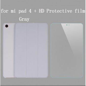 Original Xiaomi Mi Pad 4 /4 Puls Smart Case Tablet Pc Matte Leather Flip Cover  Protective Film Protective Case WiFi LTE 32/64GB