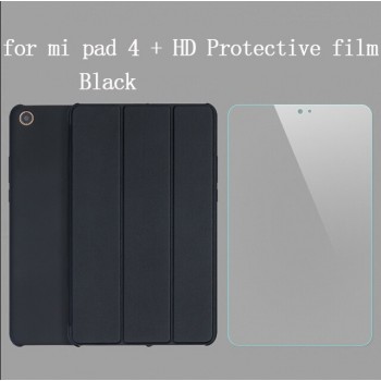 Original Xiaomi Mi Pad 4 /4 Puls Smart Case Tablet Pc Matte Leather Flip Cover  Protective Film Protective Case WiFi LTE 32/64GB