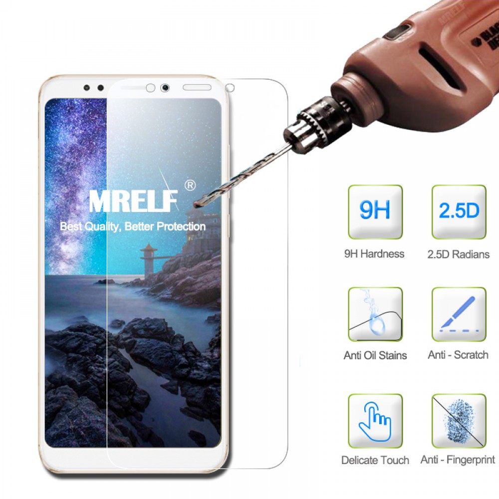 MRELF Tempered Glass for Xiaomi Redmi 5 Screen Protector on Phone Protective Glass for Xiaomi Redmi 5 Plus Tempered Glass