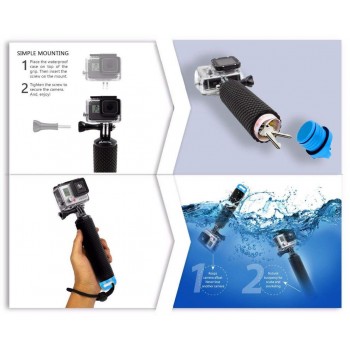 Waterproof Floating Hand Grip For GoPro Camera Hero 7 Session Hero 6 5 4 3+ 2 Water Sport  Action Cameras Handler  accessories
