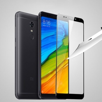 For Xiaomi redmi 5 plus glass redmi5 screen protector full cover white and black protect film For xiaomi redmi 5 tempered glass