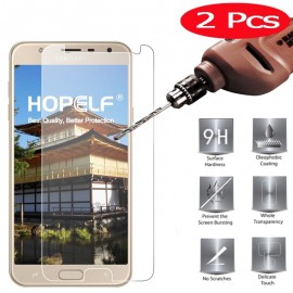 2Pieces Tempered Glass on for Samsung Galaxy J4 Plus 2.5D 9H Phone Film J4 Protective Glass for Samsung J4 2018 Screen Protector
