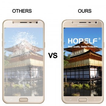 2Pieces Tempered Glass on for Samsung Galaxy J4 Plus 2.5D 9H Phone Film J4 Protective Glass for Samsung J4 2018 Screen Protector
