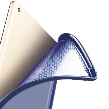 Case for New iPad 9.7 inch 2017 2018 Release model A1822 A1823 A1893A1954 Soft silicone bottom+PU Leather Smart Cover Auto Sleep