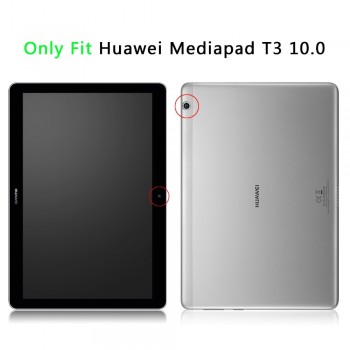 Ultra Slim PU Leather Case For Huawei MediaPad T3 10 AGS-L09 AGS-W09 9.6Tablet PC stand cover for huawei mediapad t3 10 case