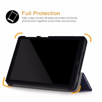 free pen+film for samsung galaxy tab A6 10.1 SM-T580 SM-T585 Smart Cover for samsung Tab A 10.1 inch Tablet PU Leather Case