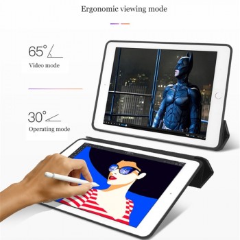 for New iPad 9.7 2018/2017 Case Smart Cases Trifold Stand Cover Auto Sleep/Wake Function for iPad 9.7 inch 5th/6th Generation