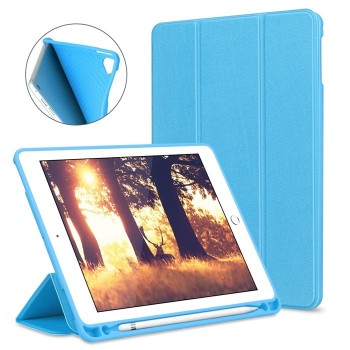 for New iPad 9.7 2018/2017 Case Smart Cases Trifold Stand Cover Auto Sleep/Wake Function for iPad 9.7 inch 5th/6th Generation