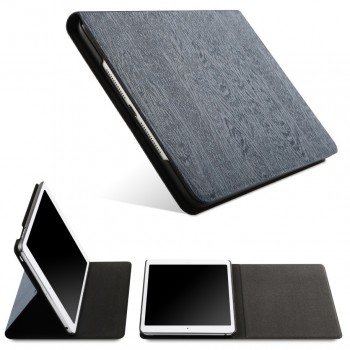 For New iPad 9.7 inch 2017 2018/ iPad Air 1 2, YWVAK Simplicity PU Leather Smart Cover Folio Case Auto Wake Cover Case