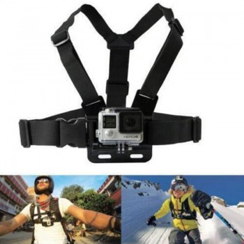 Chest Strap mount belt for Gopro hero 5 4 Xiaomi yi 4K Action camera Chest Mount Harness for Go Pro SJCAM SJ4000 sport cam fix