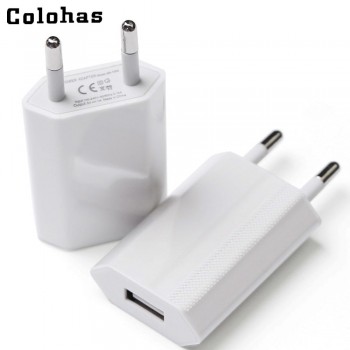 Hot Selling High Quality European EU Plug USB AC Travel Wall Charging Charger Power Adapter For Apple iPhone 6 6S 5 5S 4 4S 3GS
