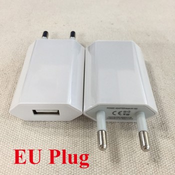 Hot Selling High Quality European EU Plug USB AC Travel Wall Charging Charger Power Adapter For Apple iPhone 6 6S 5 5S 4 4S 3GS
