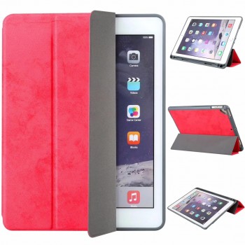For iPad 2018 Case Soft Silicone Back Holder for iPad pencil Trifold Stand Smart Case for iPad 9.7 2018 Cover A1893 A1954