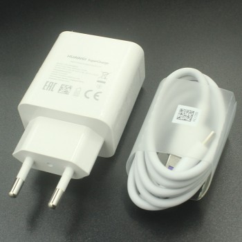 Original HUAWEI Supercharge USB Fast Charger EU Plug Adapter 5V/4.5A Type C Data Cable for huawei p10 plus mate 20 lite p20 pro