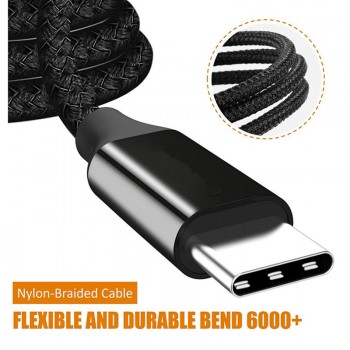 USB 3.1 Type C Wire Fast Charging Data Sync Cord for Huawei P20 / P20 Pro / P20 Lite UMiDiGi Z2 Pro , A1 Pro Phone Charger