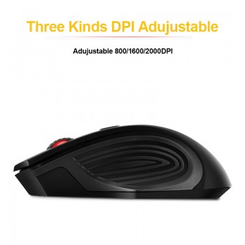 imice USB Wireless mouse 2000DPI Adjustable USB 3.0 Receiver Optical Computer Mouse 2.4GHz Ergonomic Mice For Laptop PC Mouse