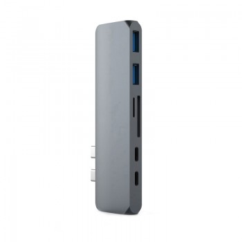 Mosible USB 3.1 Type-C Hub To HDMI Adapter 4K Thunderbolt 3 USB C Hub with Hub 3.0 TF SD Reader Slot PD for MacBook Pro/Air 2018