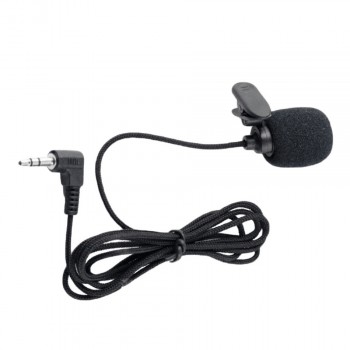 Universal Portable 3.5mm Mini Headset Microphone Lapel Lavalier Clip Microphone for Lecture Teaching Conference Guide Studio Mic