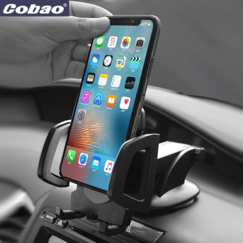 Cobao Smartphone Holder Car Windshield 360 Adjustable Universal Dashboard Phone Car Holder For iPhone Samsung Support Telephone
