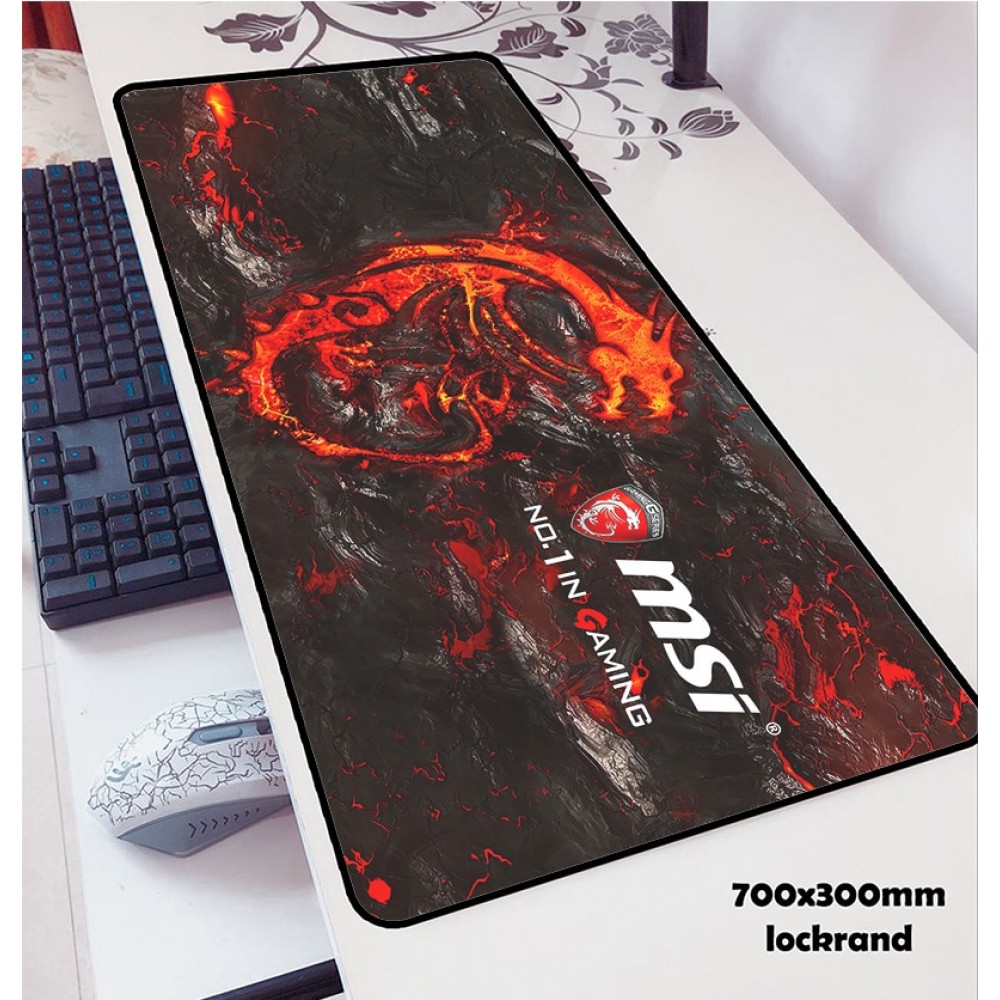 MSI mouse pads 70x30cm pad to mouse notbook computer mousepad best seller gaming mousepad gamer to keyboard laptop mouse mat