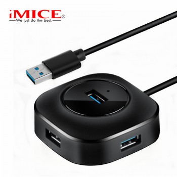iMice USB HUB 3.0 Multi USB 3.0 HUB Splitter 4 Ports Cable 25cm / 100cm Micro Multiple USB Port Hab for PC Laptop Computer