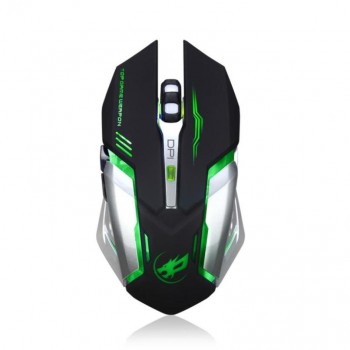 Rechargeable T1 Wireless Silent LED Backlit USB Optical Ergonomic Gaming Mouse LOL Gaming Mouse Surfing The Mouse # ZC