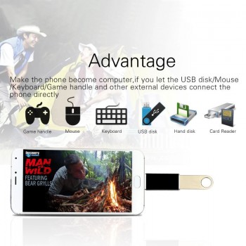 OTG USB C Male to USB3.0 Female adapter OTG Type-C to USB adapter/Converter For Macbook Nexus Nokia N1 For Samsung S8 Plus