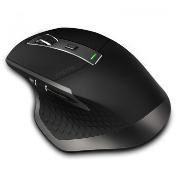 Rapoo MT750 Rechargeable Multi-mode Wireless Mouse Easy-Switch between Bluetooth and 2.4G up to 4 Devices for PC and Mac