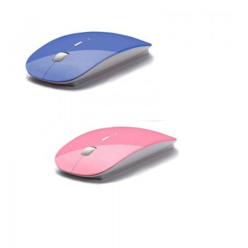 2018 promotion Computer Mouse Mice for Laptop Notebook! Ultra Thin 2.4G Optical Wireless Mouse USB Receiver Air Mouse Cordless