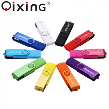 QIXING USB flash drive OTG high Speed drive 64 GB 32 GB 16 GB 8 GB 4GB external storage double Application Micro USB Stick