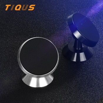 TIQUS Magnetic Phone Holder Car 360 Degree GPS Universal Mobile Phone Magnet Mount Air Vent Car Holder For iPhone X 7 8 Samsung