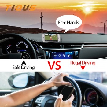 TIQUS Magnetic Phone Holder Car 360 Degree GPS Universal Mobile Phone Magnet Mount Air Vent Car Holder For iPhone X 7 8 Samsung