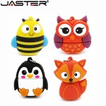 JASTER cute penguin owl fox pen drive cartoon usb flash drive pendrive 4GB/8GB/16GB/32GB U disk animal memory stick gift