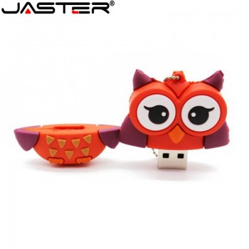 JASTER cute penguin owl fox pen drive cartoon usb flash drive pendrive 4GB/8GB/16GB/32GB U disk animal memory stick gift