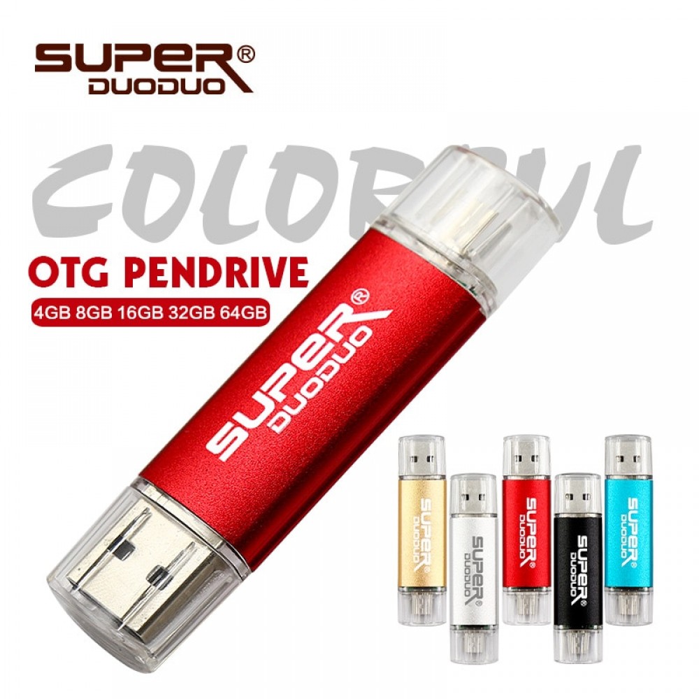 OTG USB flash drive 32gb 16gb 8gb metal memory stick pendrive 32gb 64 gb 128 gb pen drive usb stick Flash disk Free shipping