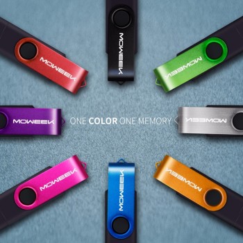 Moweek Multifunctional USB Flash Drive 128gb 64gb cle usb stick 32gb Pendrive 16gb 8gb 4 gb usb 2.0 memory stick  for android