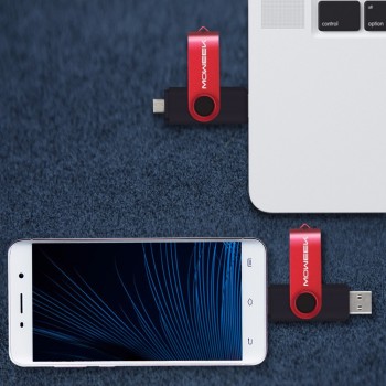 Moweek Multifunctional USB Flash Drive 128gb 64gb cle usb stick 32gb Pendrive 16gb 8gb 4 gb usb 2.0 memory stick  for android