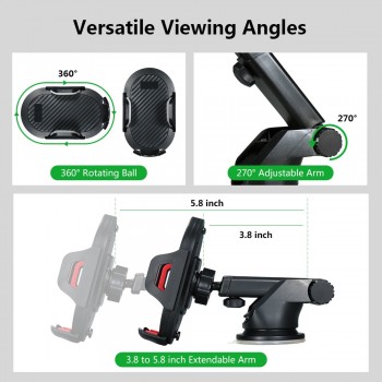 KISSCASE Windshield Gravity Sucker Car Phone Holder For iPhone X Holder For Phone In Car Mobile Support Smartphone Voiture Stand