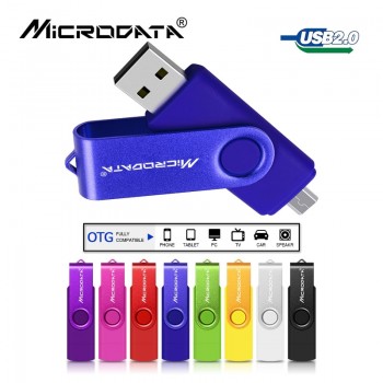 Multicolor High Speed OTG USB Flash Drive 64gb 128gb Pen Drive 8gb 16gb 32gb Pendrive usb 2.0 for Smart Phone Micro USB Stick