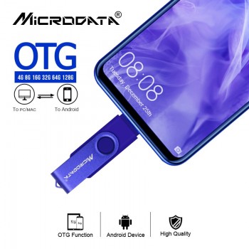 Multicolor High Speed OTG USB Flash Drive 64gb 128gb Pen Drive 8gb 16gb 32gb Pendrive usb 2.0 for Smart Phone Micro USB Stick