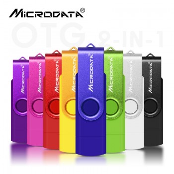 Multicolor High Speed OTG USB Flash Drive 64gb 128gb Pen Drive 8gb 16gb 32gb Pendrive usb 2.0 for Smart Phone Micro USB Stick