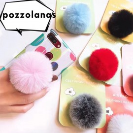 Pozzolanas Univeral Lazy Mobile Phone Holder Accessory cute Plush Colorful Adjustable Cellphone Tablet Desktop Holder Stand