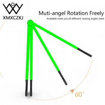 XMXCZKJ Universal V Shape Hands Free Plastic Folding Desk Table Mobile Phone Tablet Stand Mount Holder For Mobile Phone Stand
