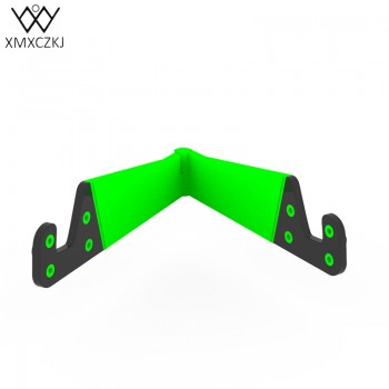 XMXCZKJ Universal V Shape Hands Free Plastic Folding Desk Table Mobile Phone Tablet Stand Mount Holder For Mobile Phone Stand