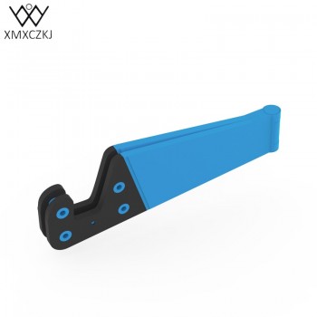 XMXCZKJ Universal V Shape Hands Free Plastic Folding Desk Table Mobile Phone Tablet Stand Mount Holder For Mobile Phone Stand