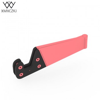 XMXCZKJ Universal V Shape Hands Free Plastic Folding Desk Table Mobile Phone Tablet Stand Mount Holder For Mobile Phone Stand