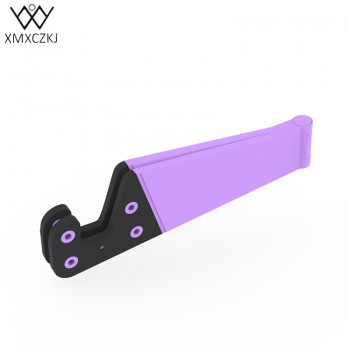 XMXCZKJ Universal V Shape Hands Free Plastic Folding Desk Table Mobile Phone Tablet Stand Mount Holder For Mobile Phone Stand