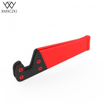 XMXCZKJ Universal V Shape Hands Free Plastic Folding Desk Table Mobile Phone Tablet Stand Mount Holder For Mobile Phone Stand