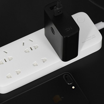 Xiaomi ZMI Power Bank 2 in 1 Charger Charging Treasure 5000mAh Dual USB QC3.0 Fast Charge For iPhone Android Phone Universal